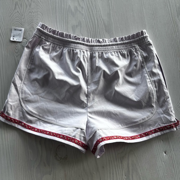 Free People On Set Shorts In Rose Wash Size Large - Picture 3 of 4